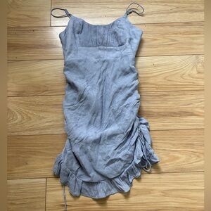 Pastel runched dress
